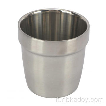 Tazza anti-strato a doppio strato in acciaio inossidabile da 175 ml